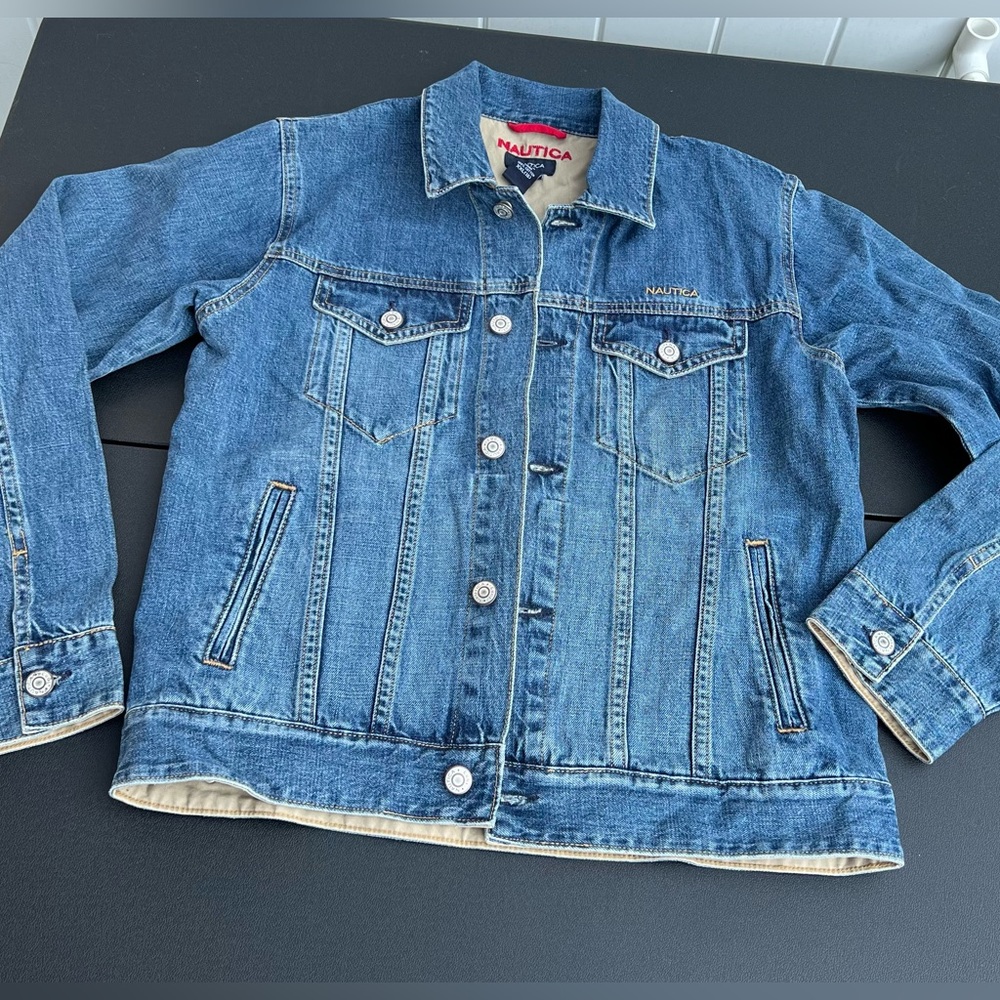 Boys XL Nautica jean jacket New with tags